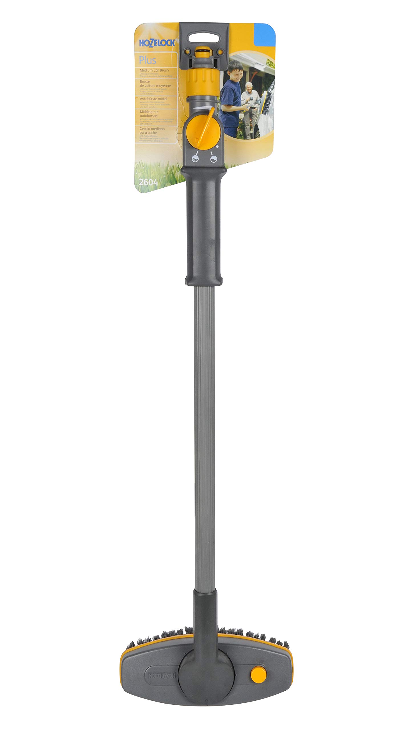 Hozelock Ltd HZ2604P0000 Professional Medium Car Brush Plus, 145.0